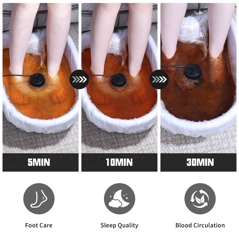 Vitaciti Dual Ionic Detox Foot Bath Machine Birthday Gift Digital