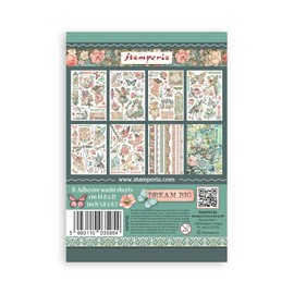Washi Pad 8 Sheets A5 Wonderland