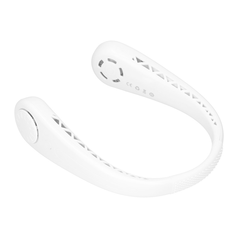 Hanging Neck Fan Mini Air Cooler Portable USB Rechargeable 3‑Gear