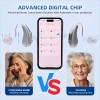 ClearTone OTC Hearing Aids With Bluetooth, Rechargeable Hearing Aids For