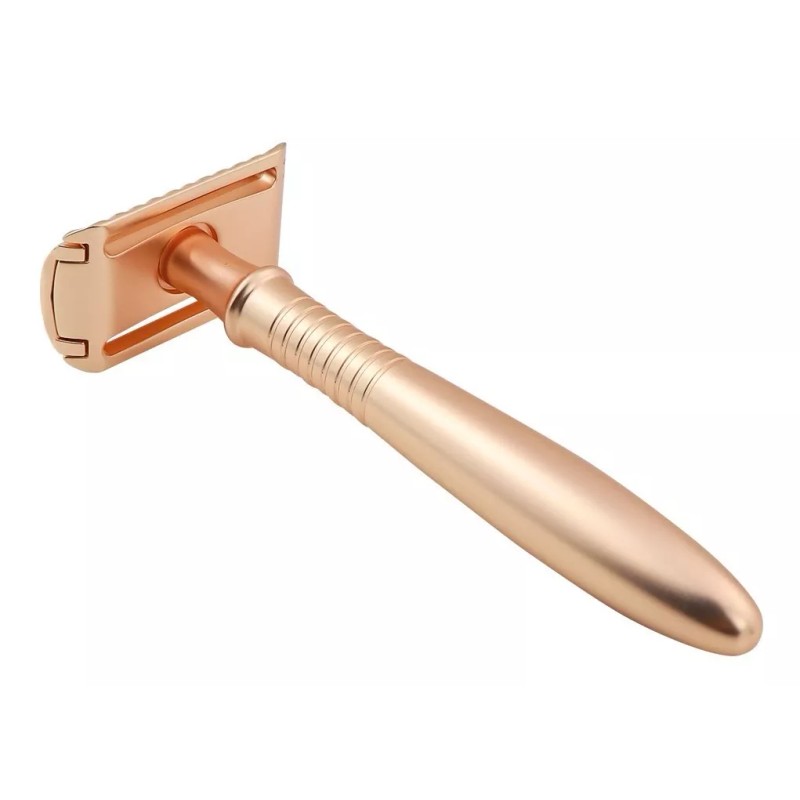 BIKER SHAVE Rastrillo Moderno Doble Filo Acero Inox Biker Shave