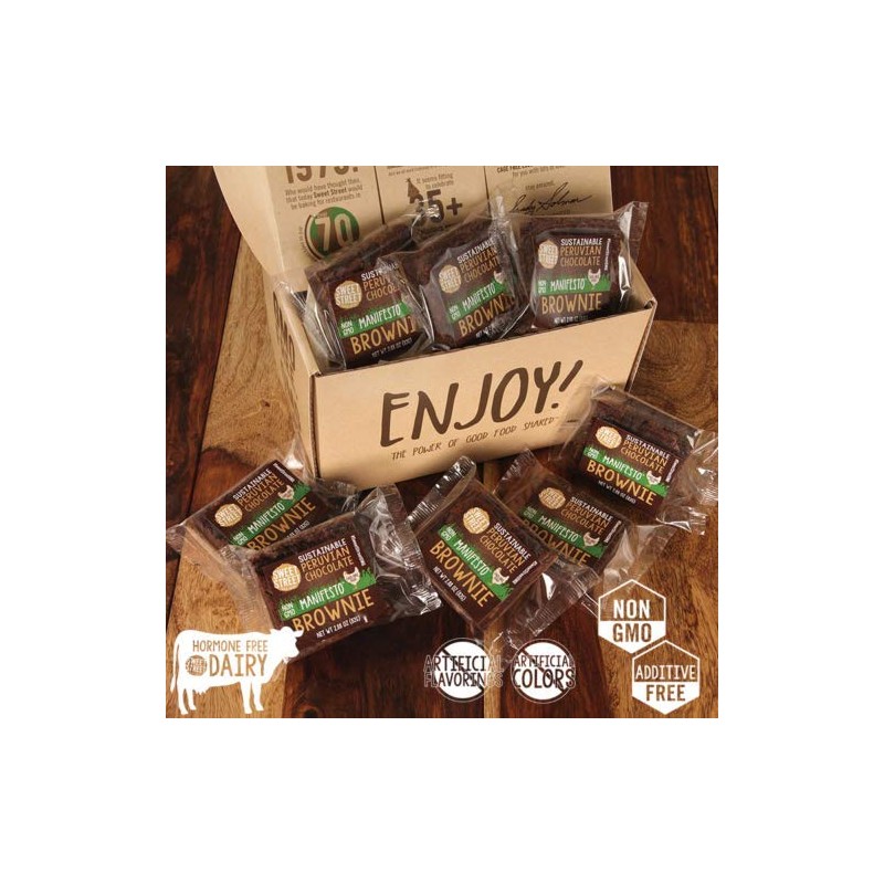 Sweet Street Peruvian Chocolate Manifesto Brownie (8 Count)