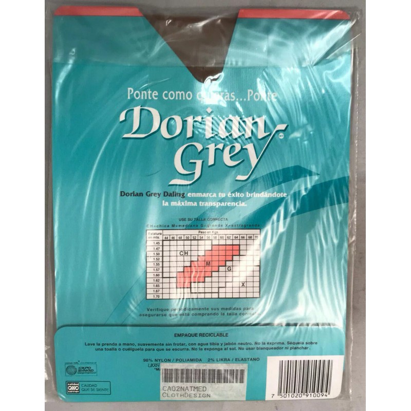 Dorian Grey Da-Ling Transparent Tights Medium Natural Color