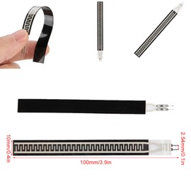 Sensor de Película Delgada Flexible ZD10-100 500 G Tipo de Resistencia Sensor de Presión Sensor de Fuerza, Alta Sensibilidad Impermeable Sensible a la Presión, Hogar Inteligente