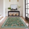 ROYHOME Mushroom Washable Rug 5x7 Area Rugs for Living Room,