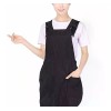 Lurrose Delantal Barbero Profesional Waterproof Salon (negro)
