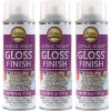 Aleene's Spray 6 oz. 3 Pack Acrylic Sealer, Clear-Gloss 3