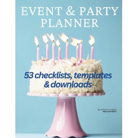 Event & Party Planner: Event organizer notebook to plan any party with style, ease, and fun