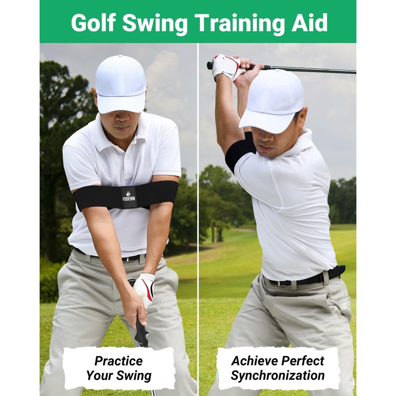 FODESAN Golf Swing Training Aid – Arm Band for Chicken