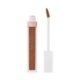 FLOWER Beauty Light Illusion Full Coverage Concealer | Hydrating, Weightless Formula Conceals, Corrects, Covers Dark Circles, Imperfections, Fine Lines and Fatigue | All-Day Wear – Almond (Pack of 1)