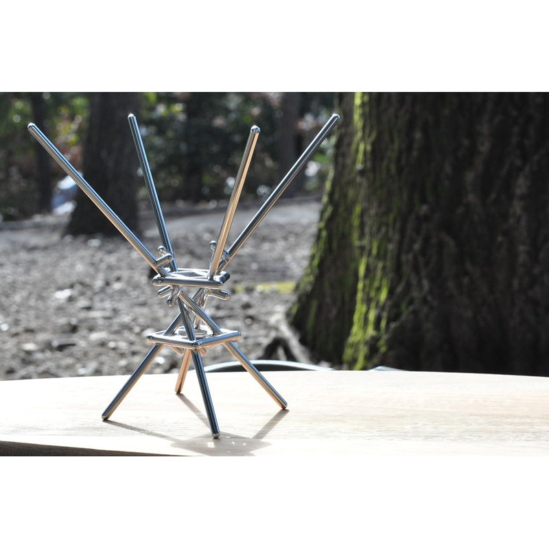 Saslaw Makitate (Medium) Bonfire Goods Compact Firewood Stand for Bonfire