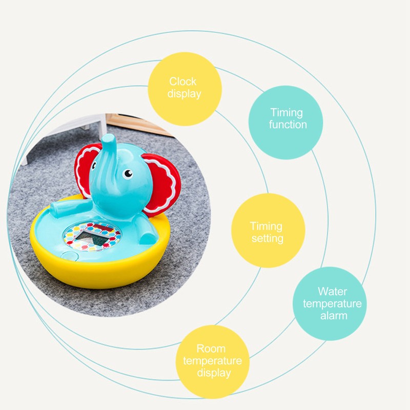 Intelligent Baby Bath Thermometer High Accuracy HD Display Automatic Water