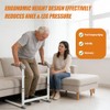 Stand Assist Aid for Elderly,Height Adjustable Mobility Standing Aid Rail