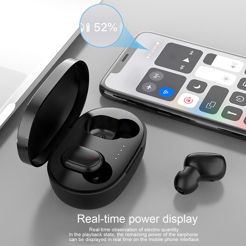 A6S True Wireless Bluetooth Headset Sports Noise Cancelling Earphone for