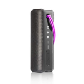 SVN Sound by Steve Aoki Future360 Compact Wireless Speaker, Fully Waterproof IPX7 with Microphone, Loud Volume, Bluetooth 4.2