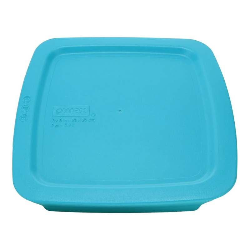 Pyrex C-222-PC 2qt Turquoise Easy Grab Food Storage Replacement Lid