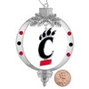 Cincinnati Bearcats Large Logo Christmas Ornament