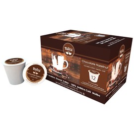 Cafe Tastlé Chocolate Hazelnut Single Serve Coffee, 12 Count