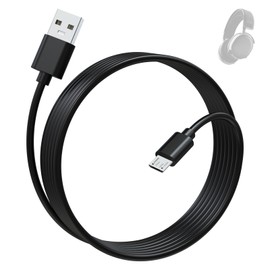 Zosvoses Micro USB Charging Cable Compatible with SteelSeries Arctis 7, Arctis 7P, Arctis 7X, Arctis 9, Arctis 9X, Arctis 3, Arctis 1, Arctis Pro Gaming Headsets, 6.6ft
