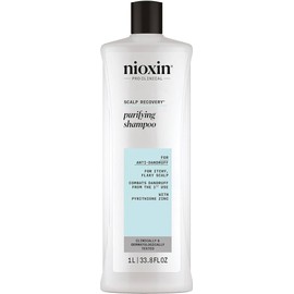 Jumbo NIOXIN Scalp Recovery  Dandruff Medicating Cleanser Shampoo 33.8oz / 1 liter