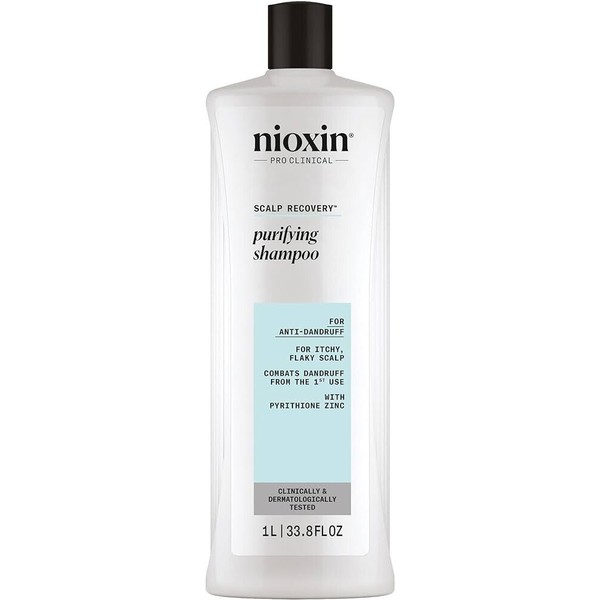 Jumbo NIOXIN Scalp Recovery Dandruff Medicating Cleanser Shampoo 33.8oz /