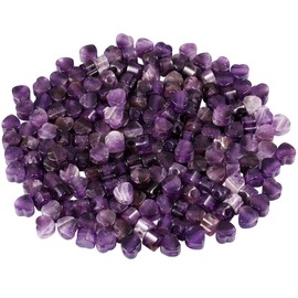 mookaitedecor Natural Gemstone Beads with Large Hole Loose Charm Beads for Jewellery Making DIY Projects – Pack of 20