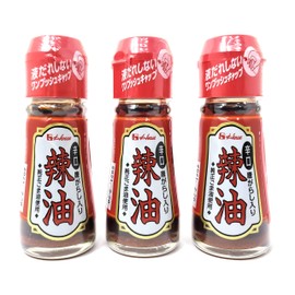 Hot Sesame Oil (Rayu Chilii Oil) - 1.09oz [Pack of 3]