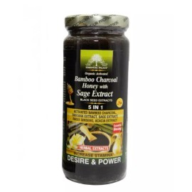 Essential Palace Organic Bamboo Charcoal Honey With Sage Extract By Essential Palace 5 In 1