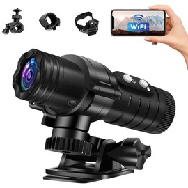 Tiantianle 1080P HD Mini Camera Helmet Camera