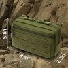 2 Pack Molle Pouches - Tactical Compact Water-Resistant Utility Admin