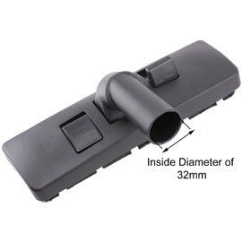 WSRYFDC BuyParts 32 x 270 mm Dual Pedal Floor Tool Nozzle, Suitable for Electrolux, Henry, Vax and Hoover Cleaners