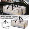 FGWS 6 PCS Clear Moving Tote Bags with Zipper &
