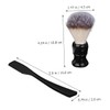 Gatuida 1set Professional Shaving Brush and Bowl Kit Stand Men