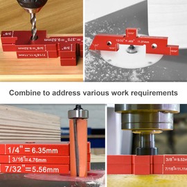 Esdabem 14 Setup Blocks Woodworking for router table saw accessories