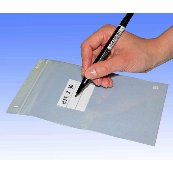 Unipack Mark 0.08 Type (Polyethylene with Zipper, Writable White Windows)