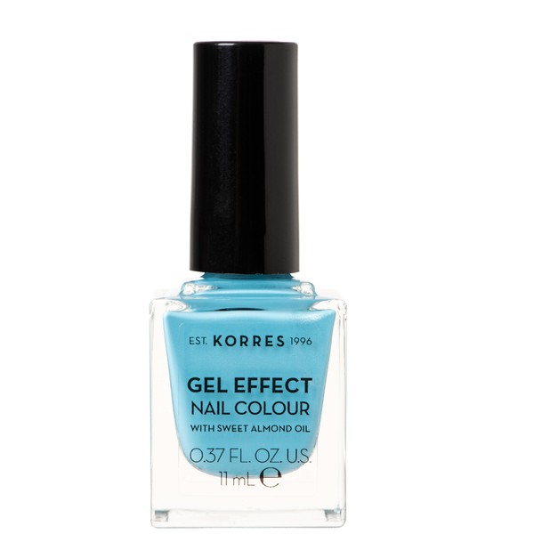 Korres Nail Colour Gel Effect with Almond Oil Oceanid Νο81,