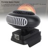 GOWENIC 18V Battery Powered Heater, 170W 2 Gears Small Space