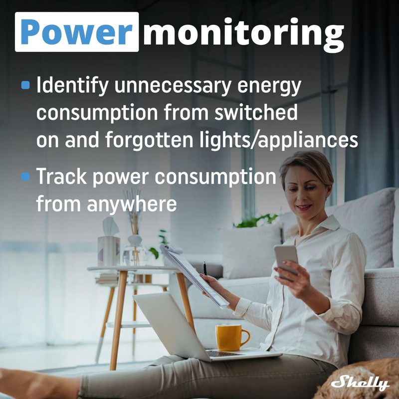 Shelly Wave PM Mini - 1-Channel Z-Wave Smart Power Meter