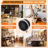 Comfort Zone Electric Retro Design Portable Ceramic Space Heater, Adjustable
