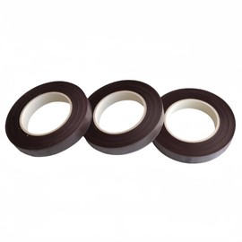 Set mit 3 Rollen Band für Floristen, Krepppapier, zum Wickeln von Blumen, Blumenarrangements (braun)