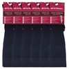 Women's Compression Socks Therapeutic Graduated (Pack of 6 Pairs) (Navy)