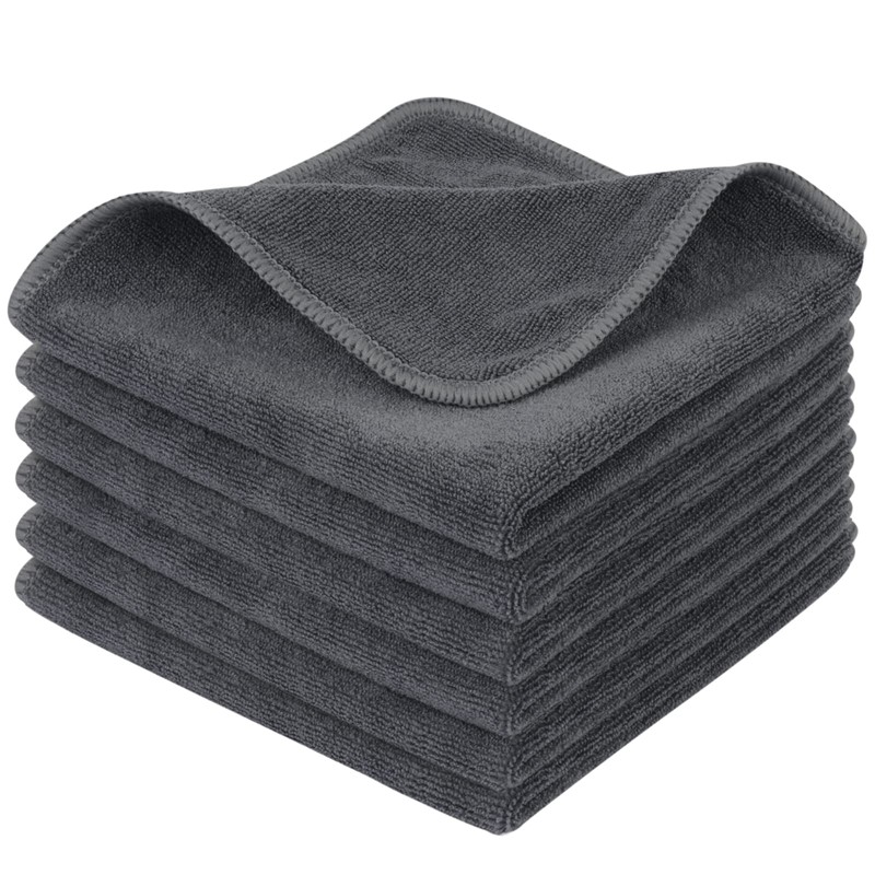 SINLAND Microfiber Cleaning Cloth Ultra Absorbent Softer Towel Reusable Cloth