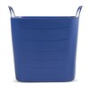 Life Story 25 Liter 6.6 Gallon Durable Plastic Storage Tote,
