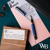 Wordsworth & Black Primori Fountain Pen Set [Blue Gold]; Extra