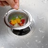2 Pack Kitchen Sink Strainer, Stainless Steel Sink Strainer With