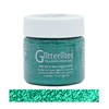 Angelus Flexible Glittercoat Glitter Paint, Emerald