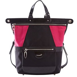 Tusk Women's Gotham Small Security BackPack BLACK/PINK