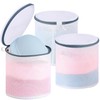 Dntorx 3-Pack Bra Laundry Bags with Hidden Zip - 18