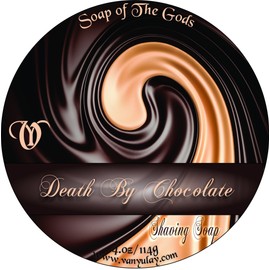 Shaving Soap of The Gods Death by Chocolate 4.oz