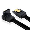 BIGtec SATA Cable 0,7m schwarz gerade/unten